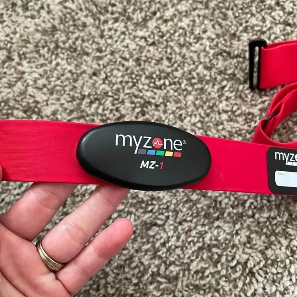 Red MyZone MZ-1 Heart Rate Monitor